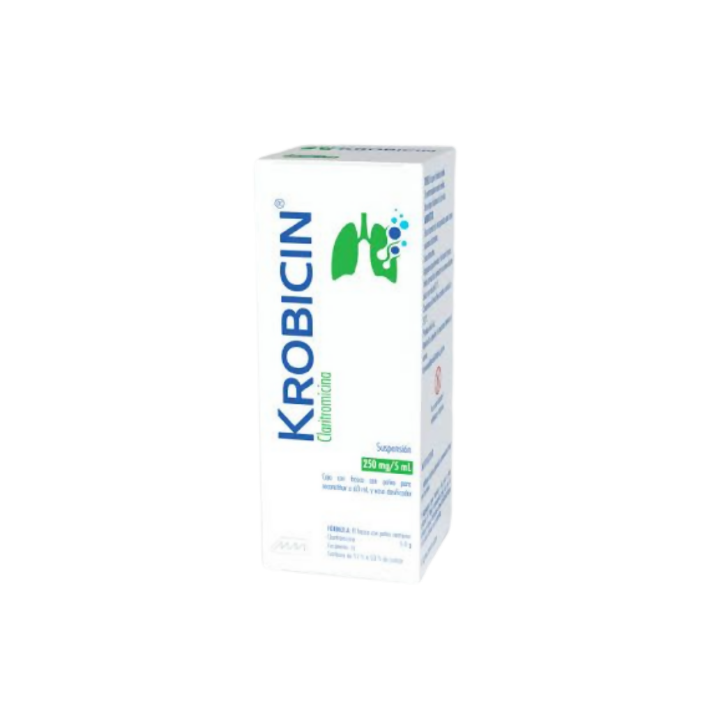Krobicin suspensión 250mg / 5ml