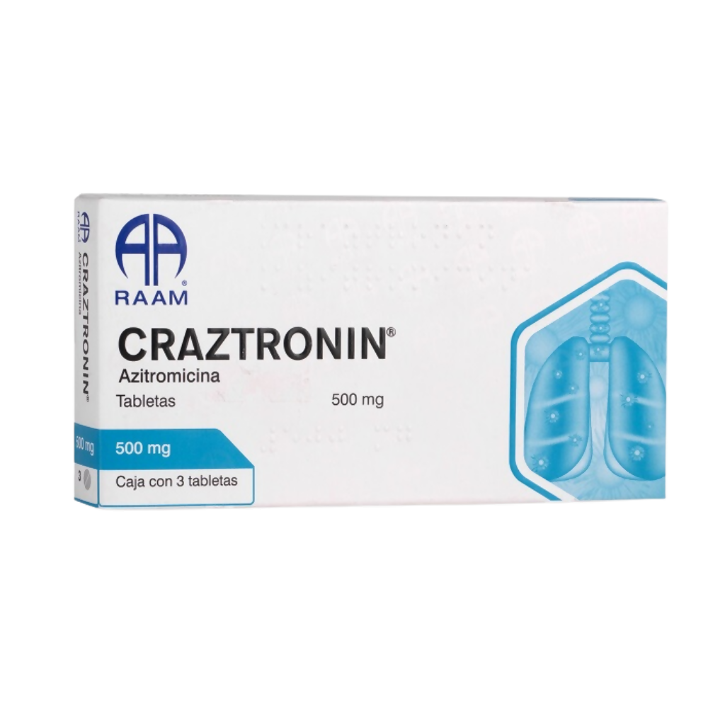 Craztronin tableta de 500 mg