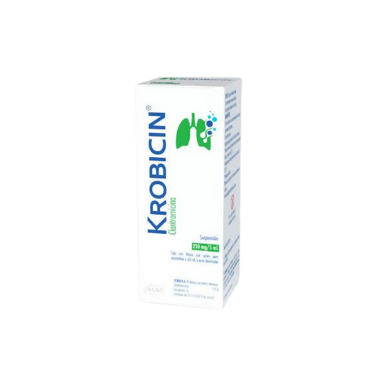 Krobicin suspensión 250mg / 5ml